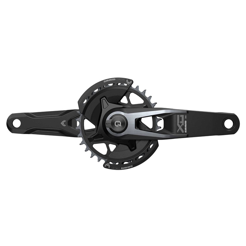 SRAM X0 Eagle T-Type Power Meter Spindle Cransket Q174 Black