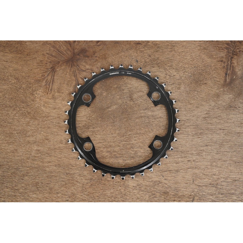36T Shimano Dura-Ace FC-9000 11 Speed Mid-Compact Chainring