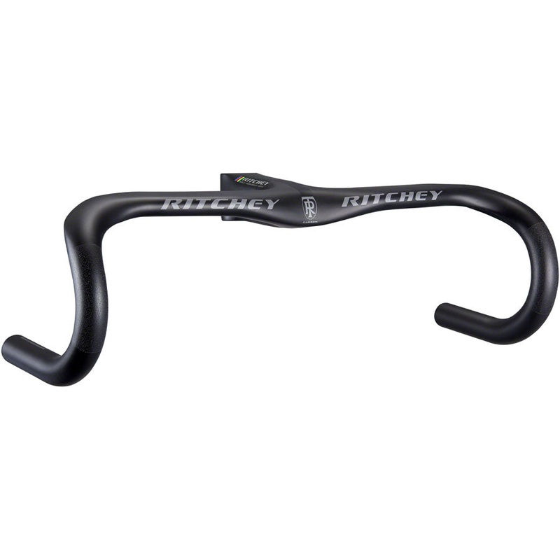 Ritchey WCS Carbon Solostreem Drop Handlebar – Integrated Bar/Stem Carbon 44cm 110mm Matte Carbon