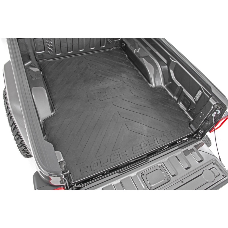 Rough Country | Bed Mat | 5′ Bed | RC Logo | Jeep Gladiator JT 4WD (2020-2025) | RCM687