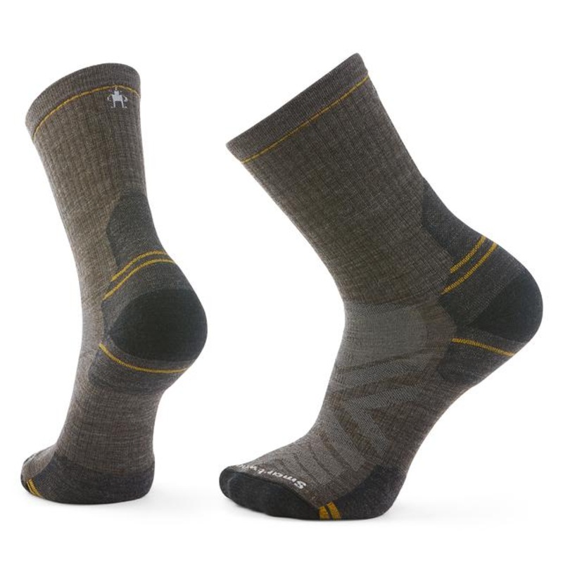 Unisex Hike Mid Crew Socks Taupe