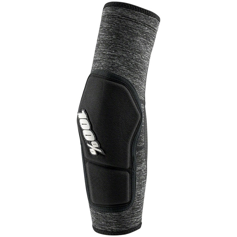 100% Ridecamp Elbow Guards – Gray Heather, Large