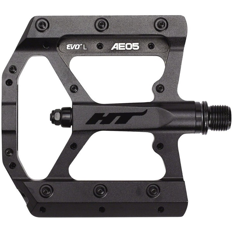 HT Components AE05(EVO+) Pedals – Platform Aluminum 9/16″ Stealth Black