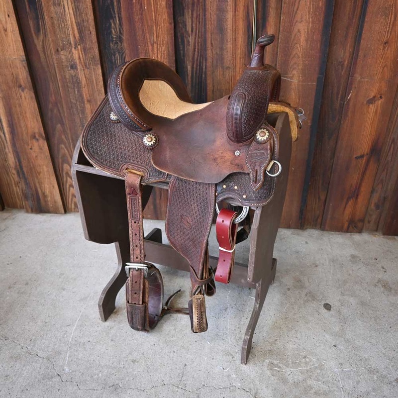 13″ USED JEFF SMITH TAMI SEMAS BARREL SADDLE