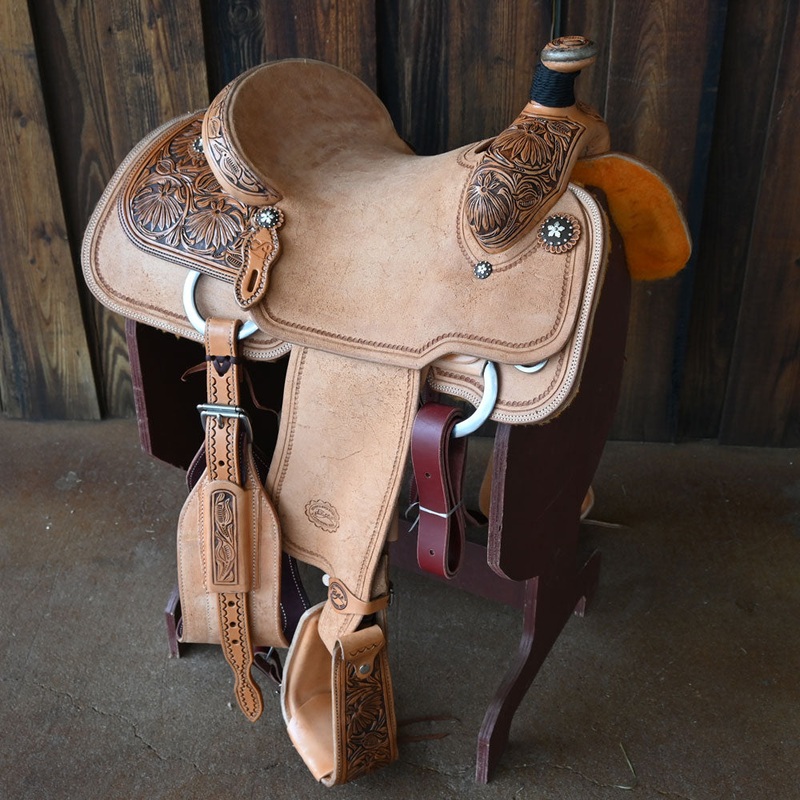 15″ PATRICK SMITH TEAM ROPING SADDLE