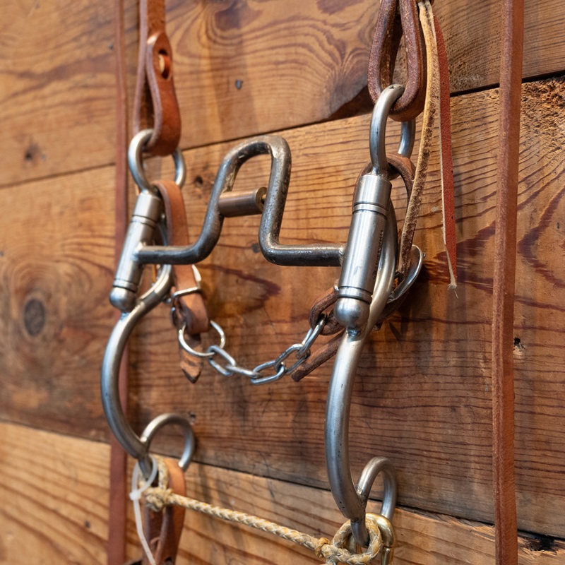 Horsebits Port Bridle Rig w/Roller