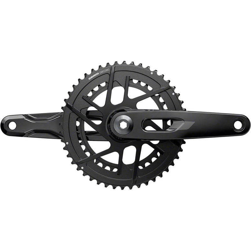 SRAM Rival Crankset – 172.5mm, 12-Speed, 48/35t, 8-Bolt Direct Mount, DUB Spindle, Black, E1
