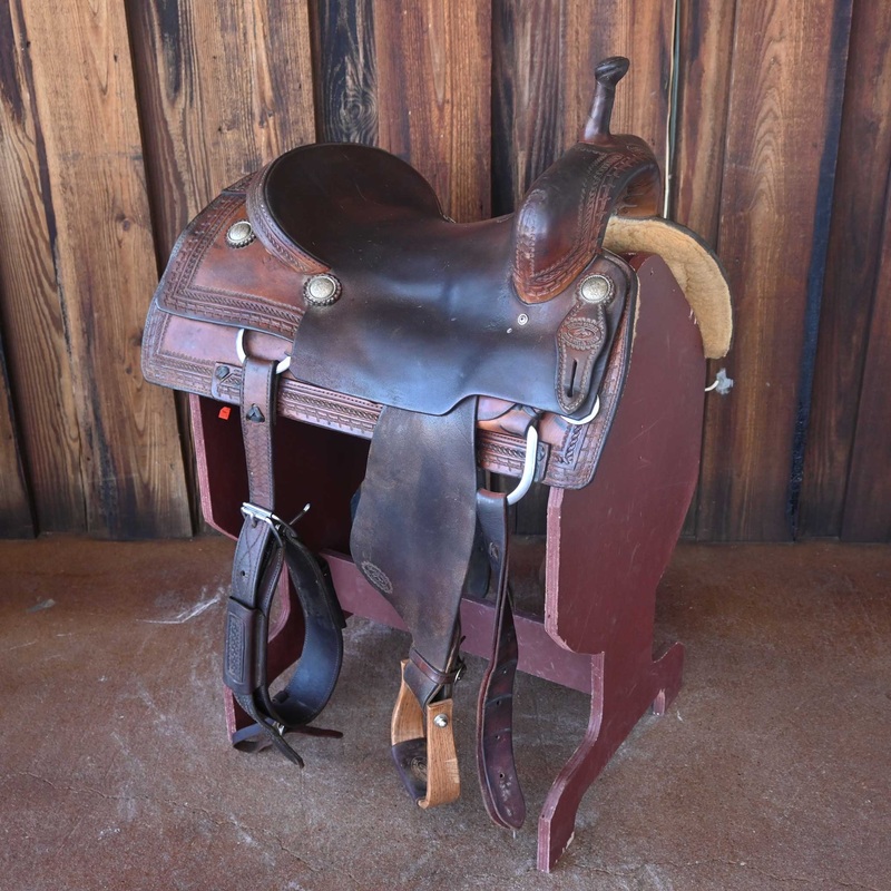 16.5″ USED TODD JEYS CUTTING SADDLE