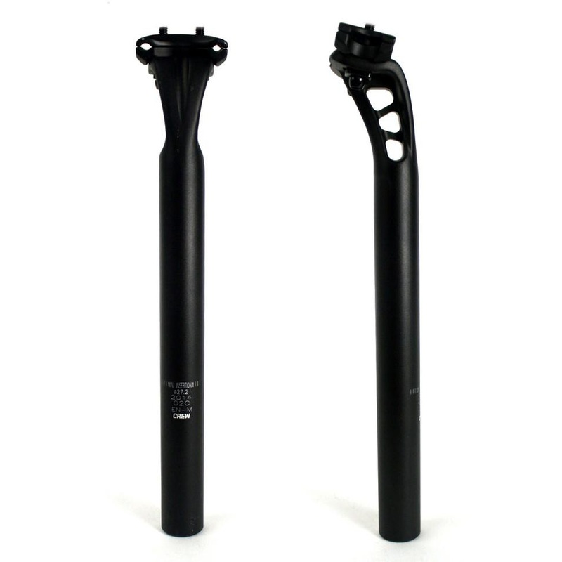 Crew Bike Co Aero Alloy Seatpost Black