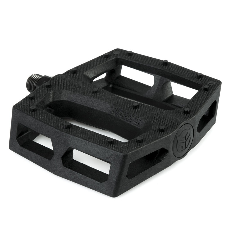 Federal Command Plastic Pedals – Black 9/16″
