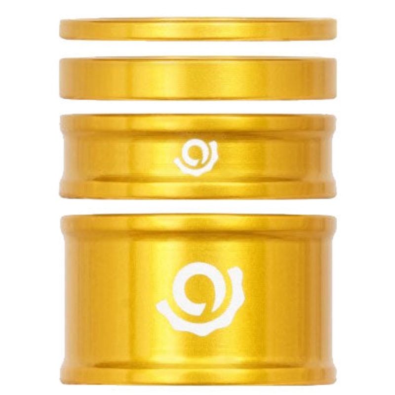 Industry Nine Headset Combo Spacer Kit 1-1/8″ Set/4 Gold