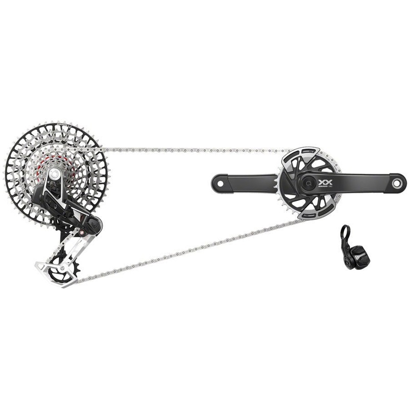 SRAM XX T-Type Eagle Transmission Groupset w/ Power Meter  – 165mm