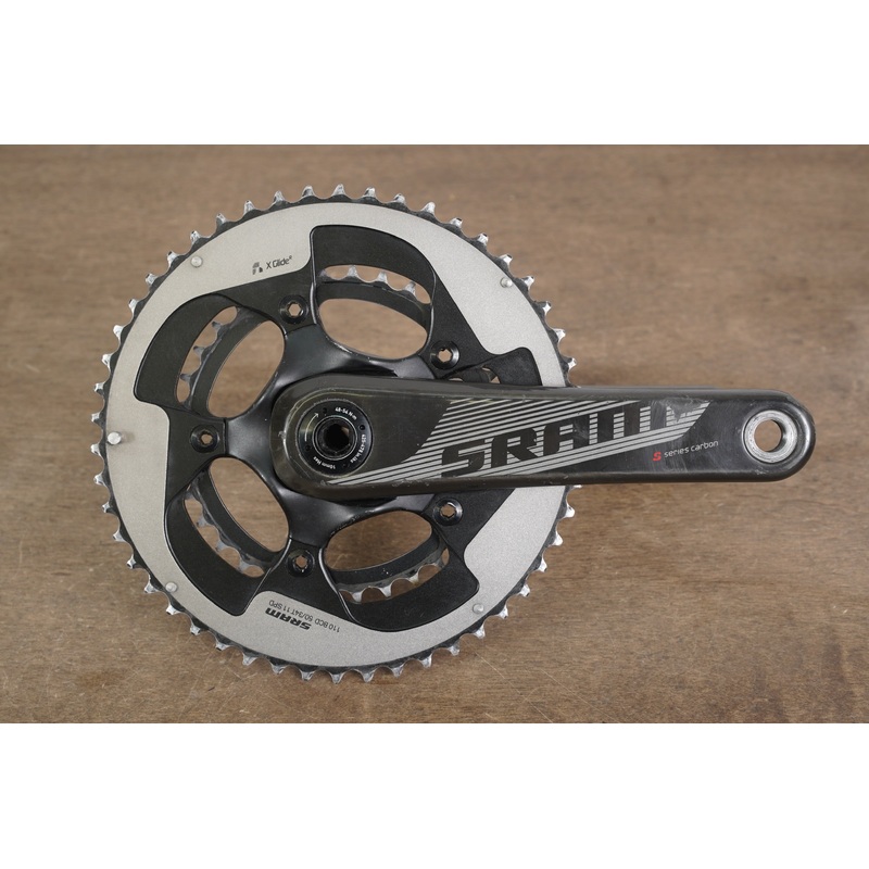 172.5mm 52/36T BB30 SRAM S900 Carbon Crankset