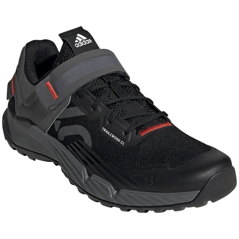 Five Ten Trailcross Mountain Clipless Shoes – Women’s, Core Black/Gray Three/Red, 9.5