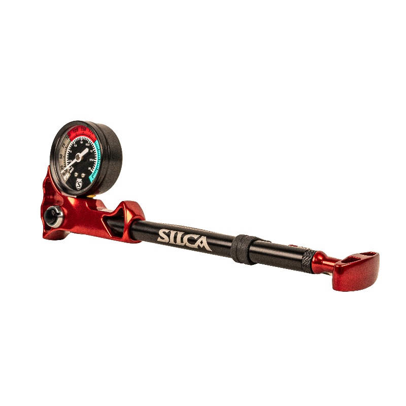Silca Ultimate Shock Pump – Red