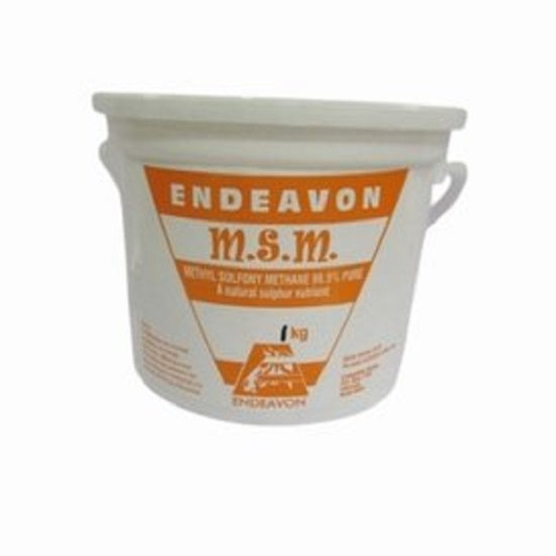 Msm endeavon 1kg reduces inflammation promotes circulation reduces joint degeneration