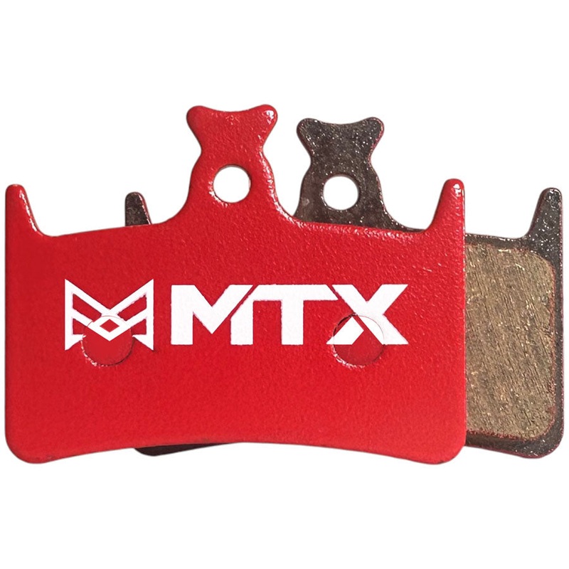 MTX Red Label RACE Disc Brake Pads – Ceramic/Kevlar Compound Hope Tech 3 Tech 4 E4 RX4 4-Piston Single Set