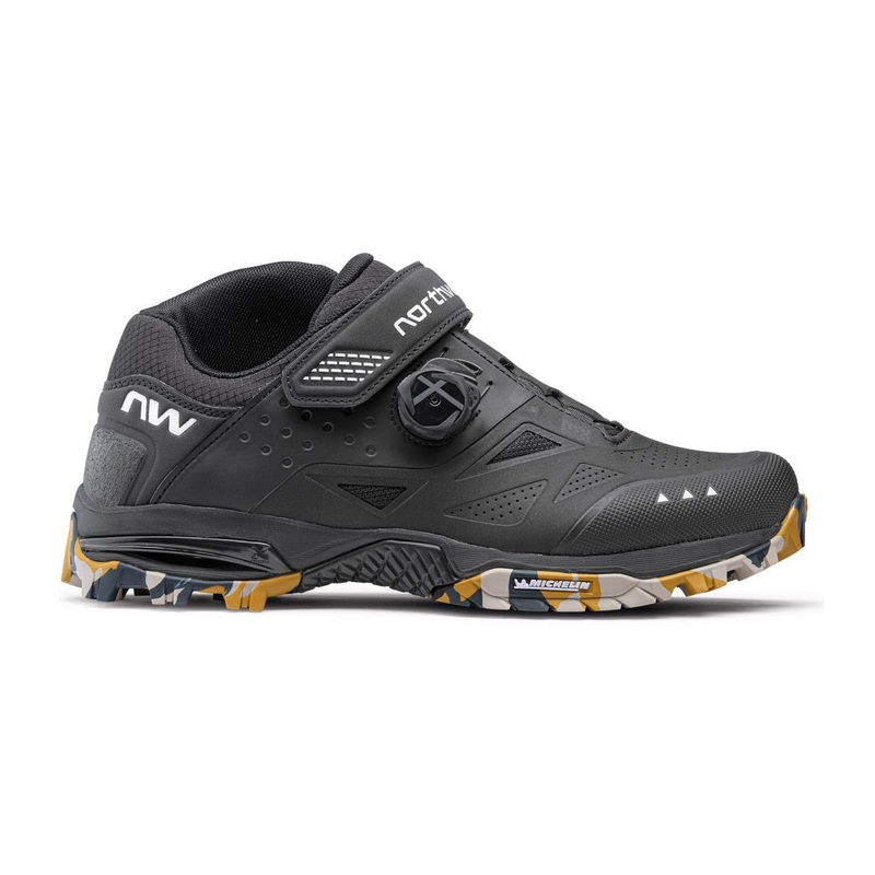Northwave Enduro Mid 2 Shoes – EU 47 – Black – Camo Sole