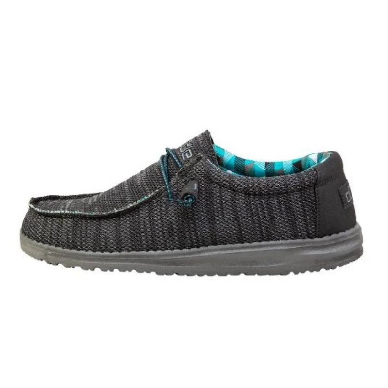 Hey Dude Men’s Wally Sox – Charcoal – FINAL SALE