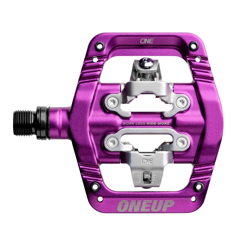 OneUp Components Clip Pedals – Standard – Purple