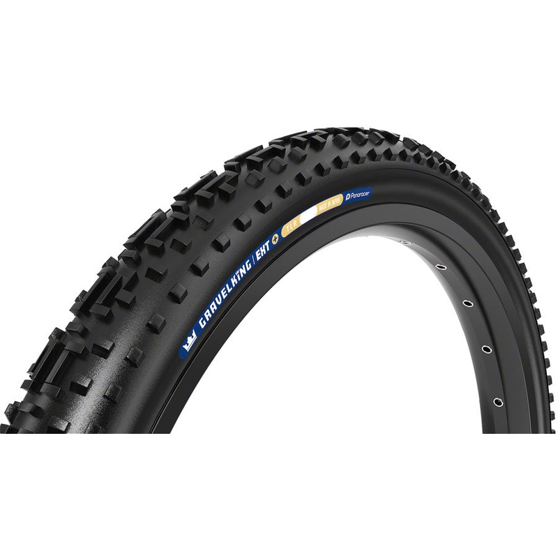 Panaracer GravelKing EXT Plus Tire – 700 x 38, Tubeless, Folding, Black