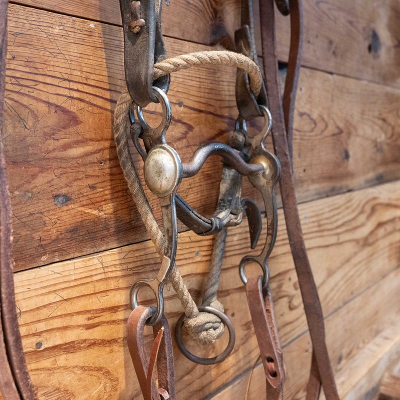Stamped “Kelly” Port Bit Bridle Rig