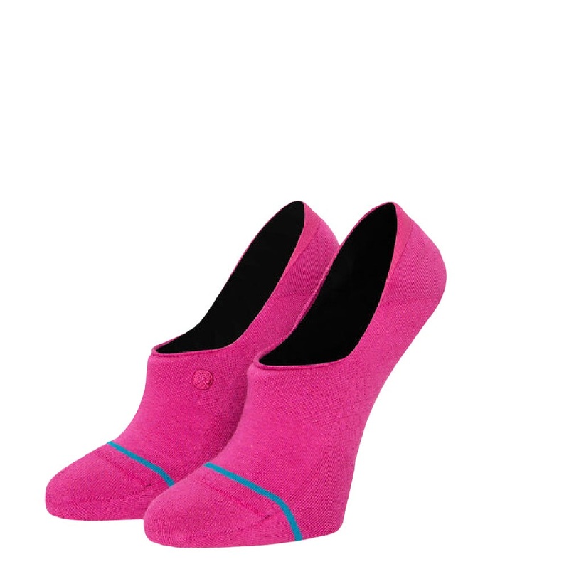 Stance Women’s Cotton No Show Sock – Magenta