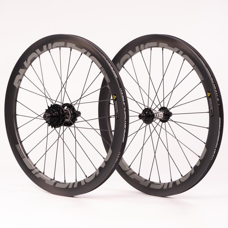 Stay Strong Carbon Reactiv 2 20″ Disc Race Wheelset – Carbon/ 1-1/8″