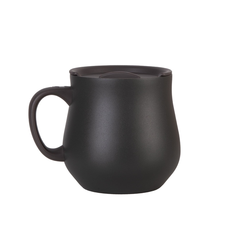 Hearth Mug 380Ml Ceramic Coated Inner, Lead Free Espresso