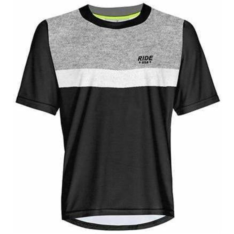 Men’s Mountain Bike Jersey Black/Gray