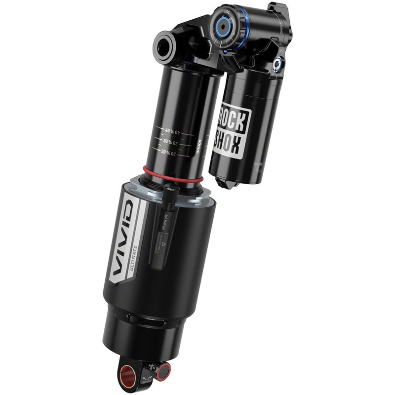 RockShox Vivid Ultimate RC2T Rear Shock – 185 x 55mm Vivid Air, 1 Token, Reb25/Comp34, Trunnion, C1