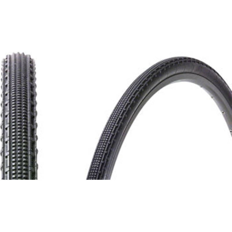 Panaracer GravelKing SK Tire – 700 x 43, Tubeless, Folding, Black