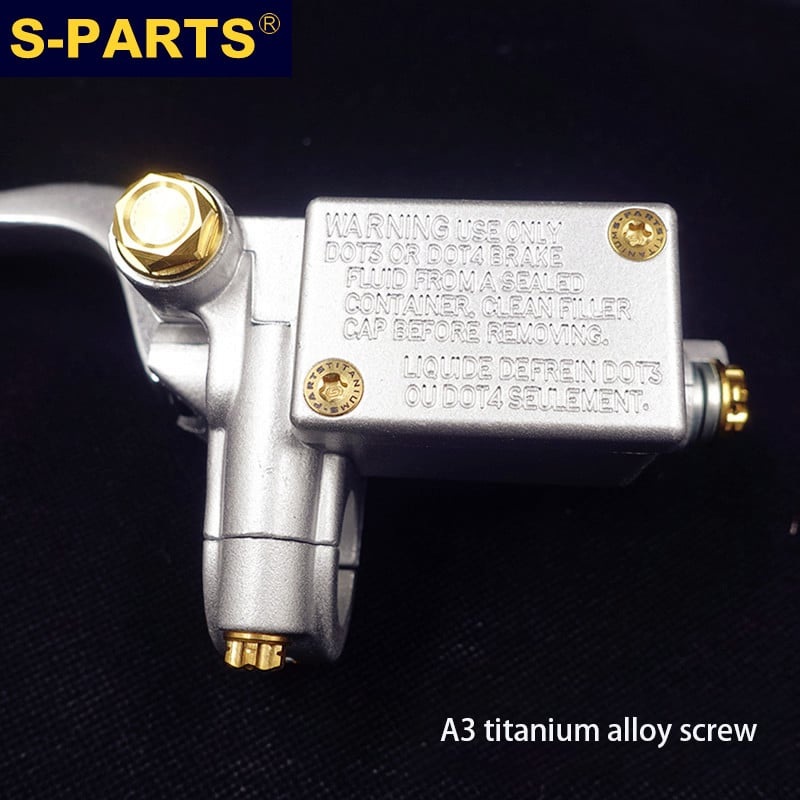 S-parts A3 series auto force room light sun upper pump fittings Titanium alloy titanium alloy screws gold