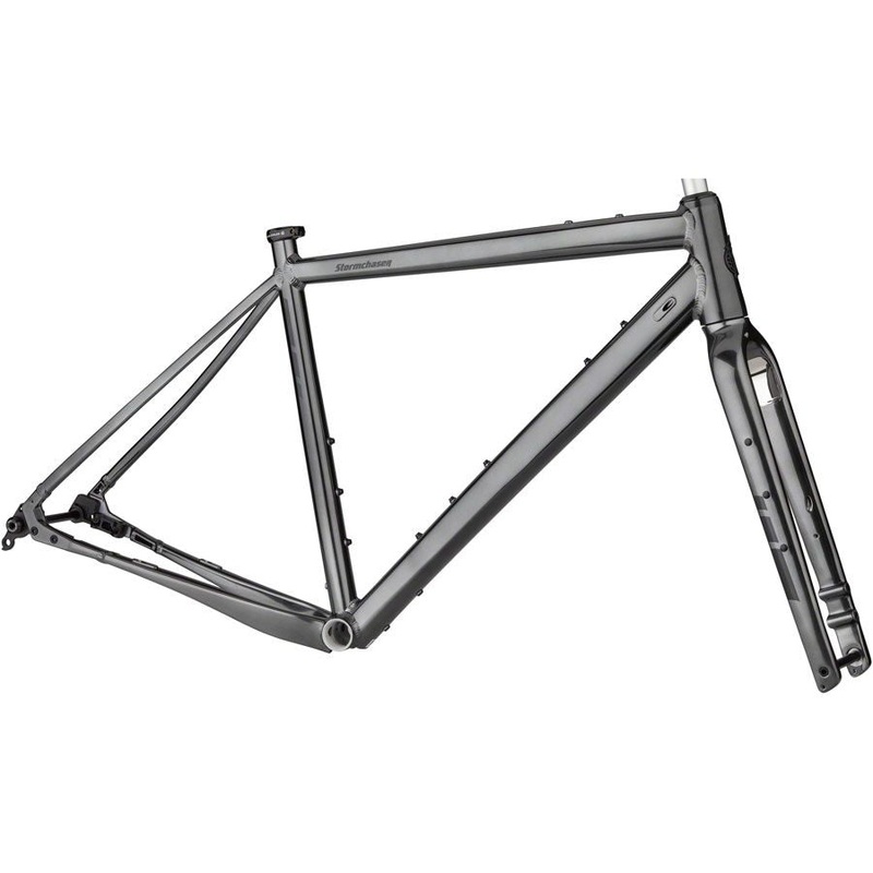 Salsa Stormchaser Frame – Aluminum, Black, 61cm Black