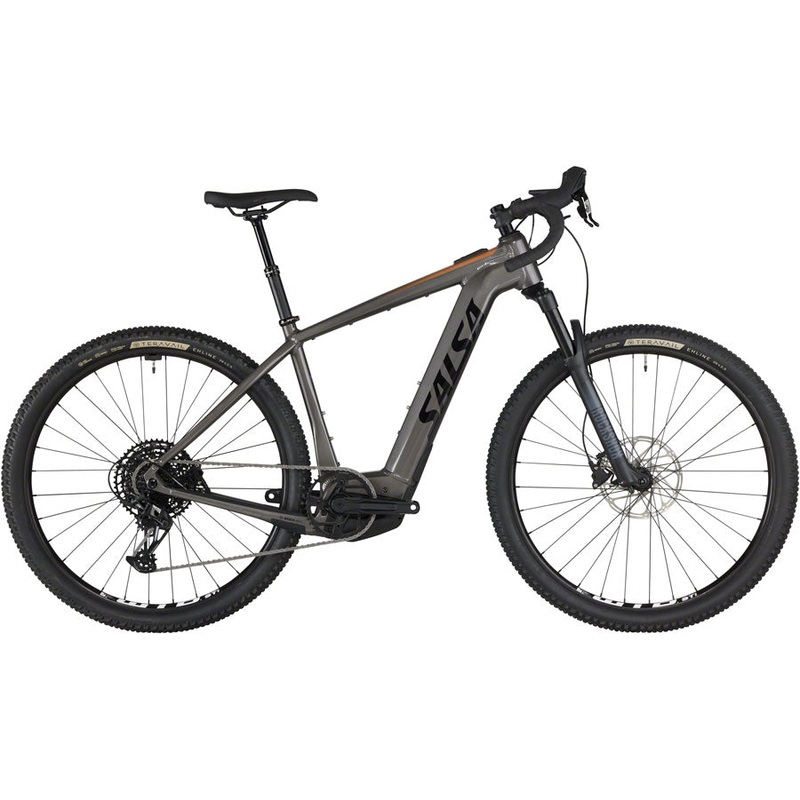 Salsa Tributary Apex Eagle SUS Ebike – 29″, Aluminum, Charcoal, Large