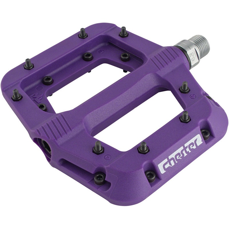 RaceFace Chester Pedals – Platform Composite 9/16″ Large Purple