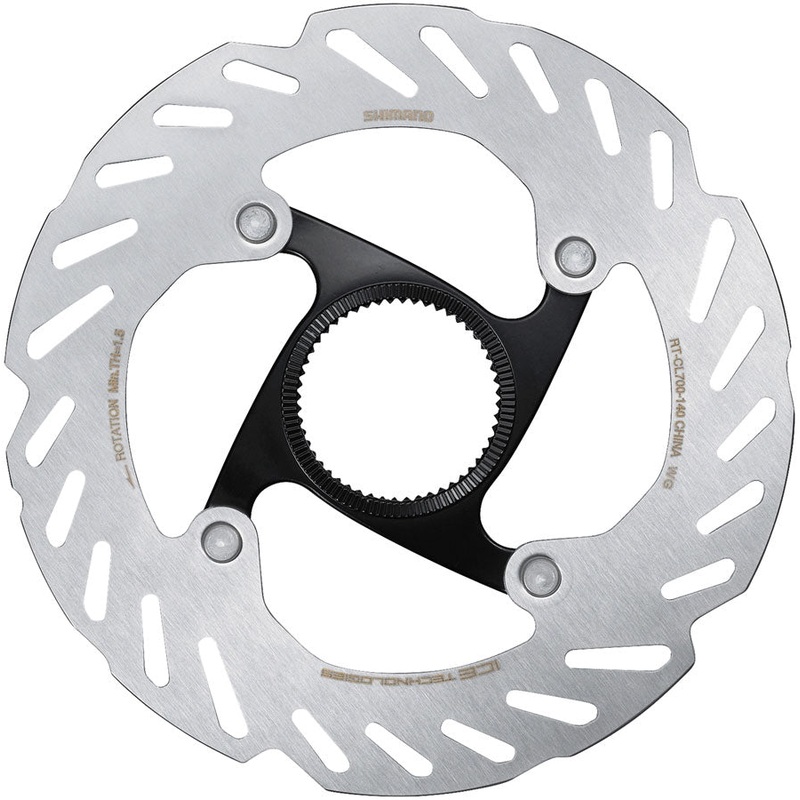 Shimano RT-CL700 SS Disc Brake Rotor – 140mm CenterLock Lockring Included