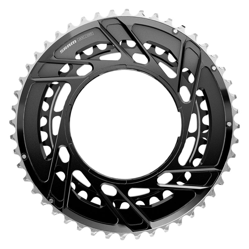 SRAM Force 2x Thread Mount Chainring – 50/37t 12-Speed Thread Mount For Force E1 AXS PM Spider BLK E1