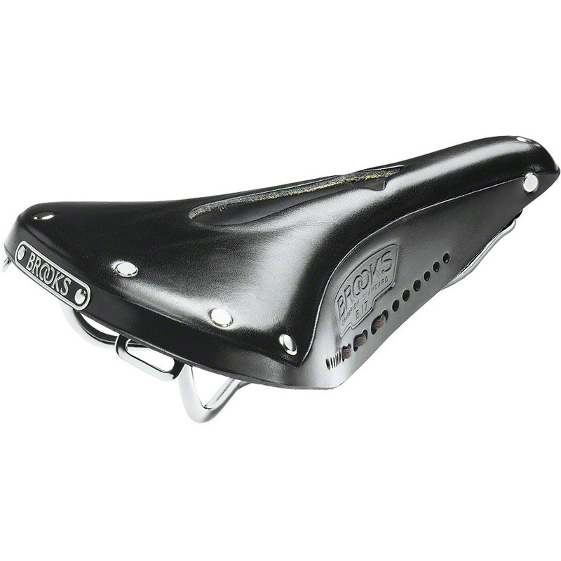 Brooks B17 Carved Saddle – Steel Black Mens