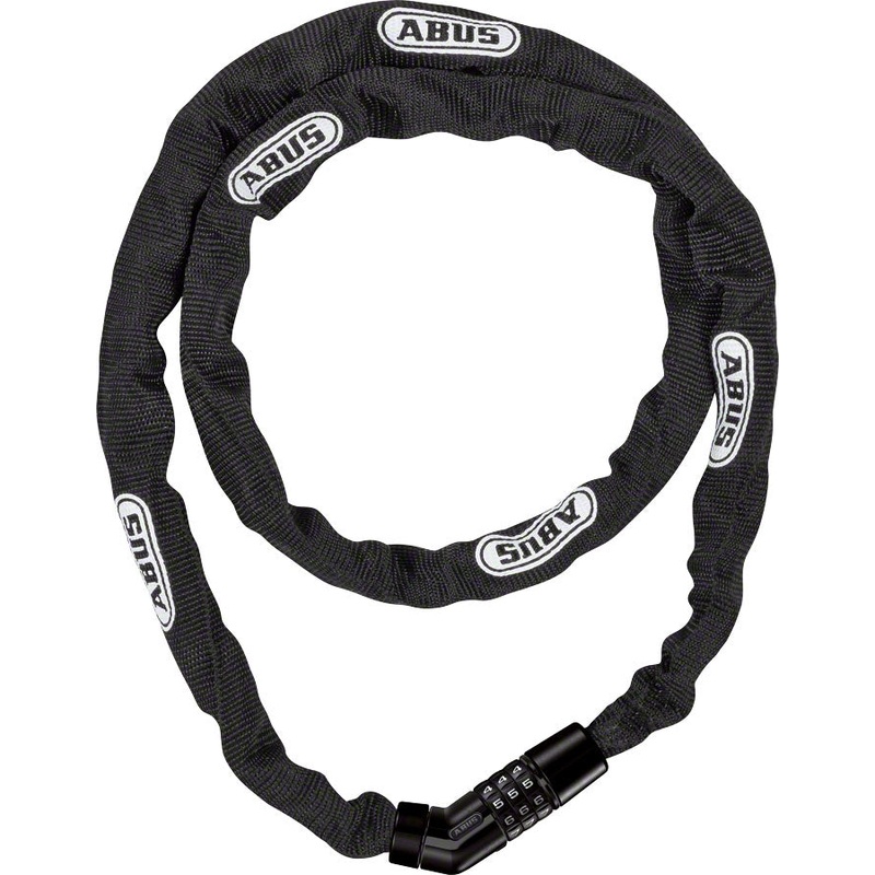 ABUS Steel-O-Chain 4804C Combination Lock: 110/4mm Black