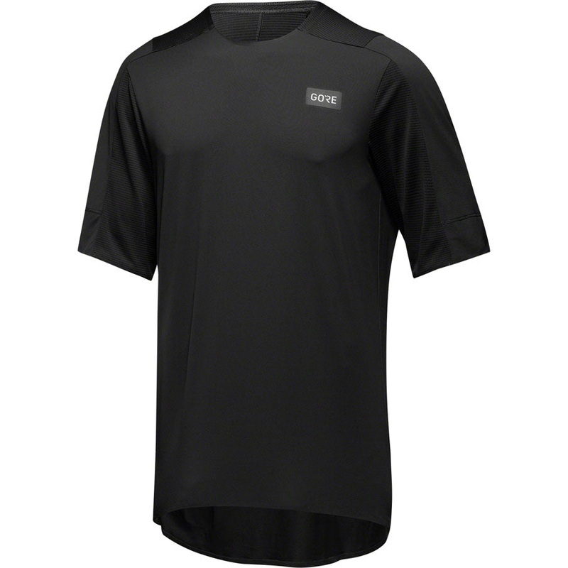 Gorewear Trail KPR Tech Jersey – Black Mens Small