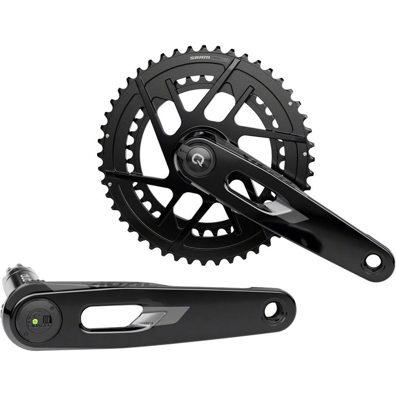 SRAM Rival AXS Power Meter Crankset – 172.5mm 12-Speed 46/33t 8-Bolt Direct Mount DUB PM Spindle BLK E1