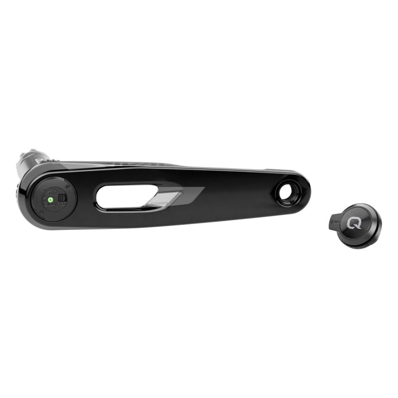 SRAM Rival AXS Wide Left Crank Arm Power Meter Spindle Assembly – 165mm 12/13-Speed DUB PM Spindle BLK E1
