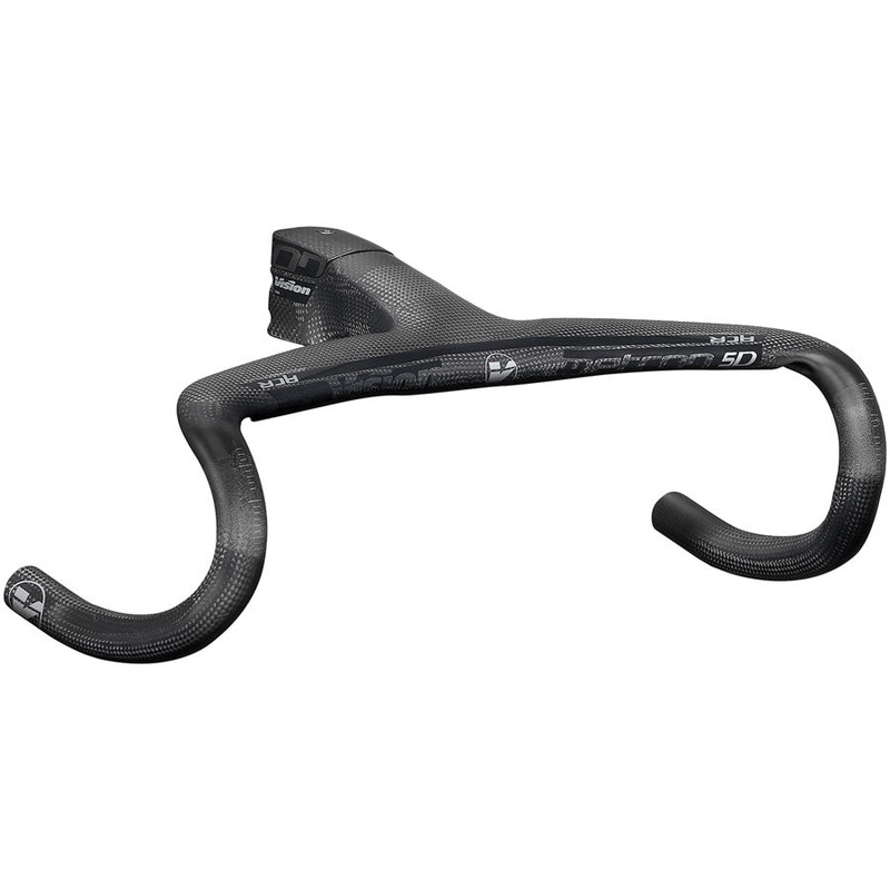 Vision Metron 5D ACR 3K Integrated Handlebar 120mm Stem Length 420mm Width -6 Angle Internal Cable Routing ACR  Carbon