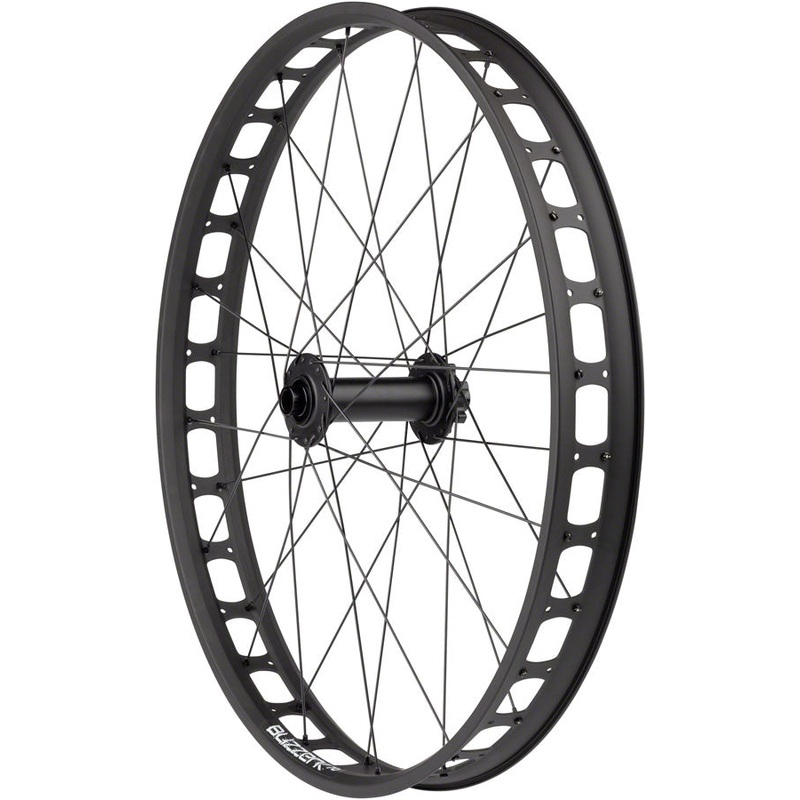 Quality Wheels Bear Pawls / Blizzerk Front Wheel – 26″ 15 x 150mm 6-Bolt BLK
