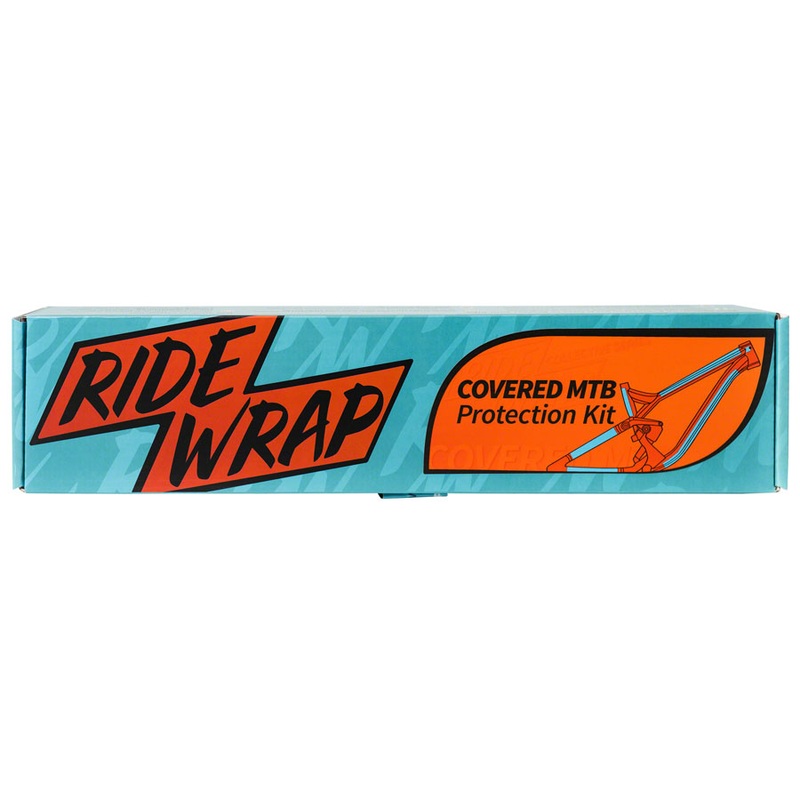 RideWrap Covered Dual Suspension MTB Frame Protection Kit – Gloss