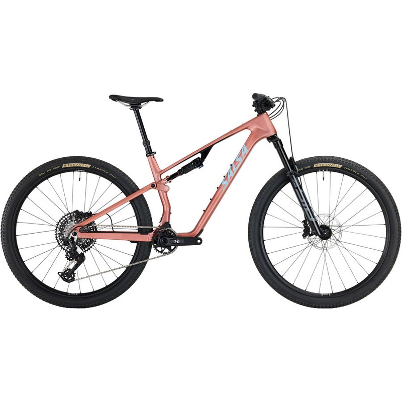 Salsa Spearfish C Eagle 90 Transmission Bike – 29″ Carbon Dusty Rose Large