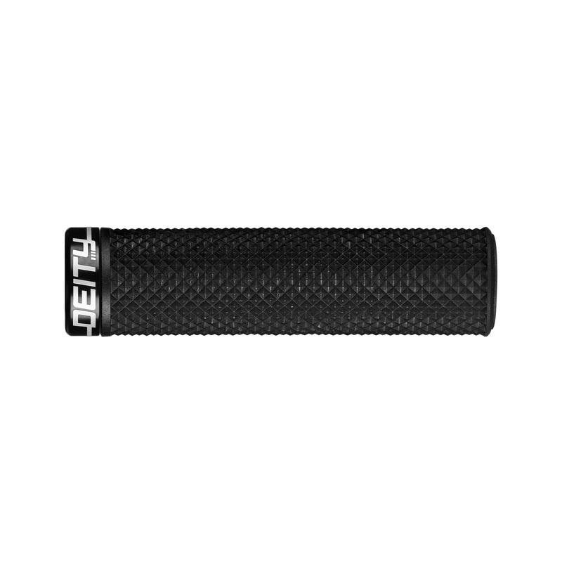 DEITY Supracush Grips – Black, Lock-On