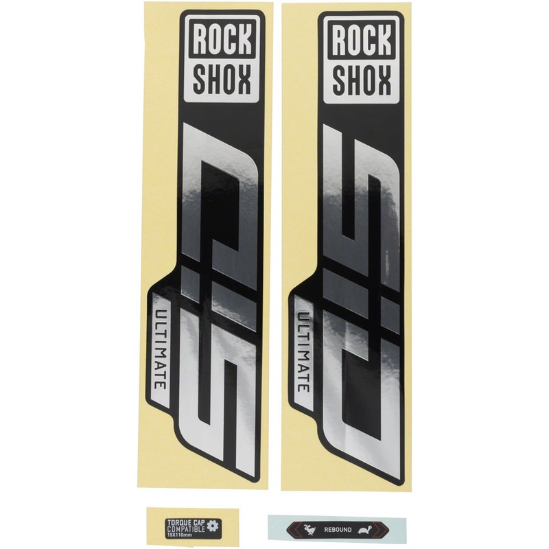 Rockshox Fork Decal Kit – SID Ultimate 27.5″/29″ Gloss Rainbow Foil/High Gloss BLK