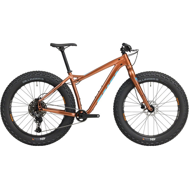 Salsa Heyday! Cues Fat Tire Bike – 26″ Aluminum Bronze Medium